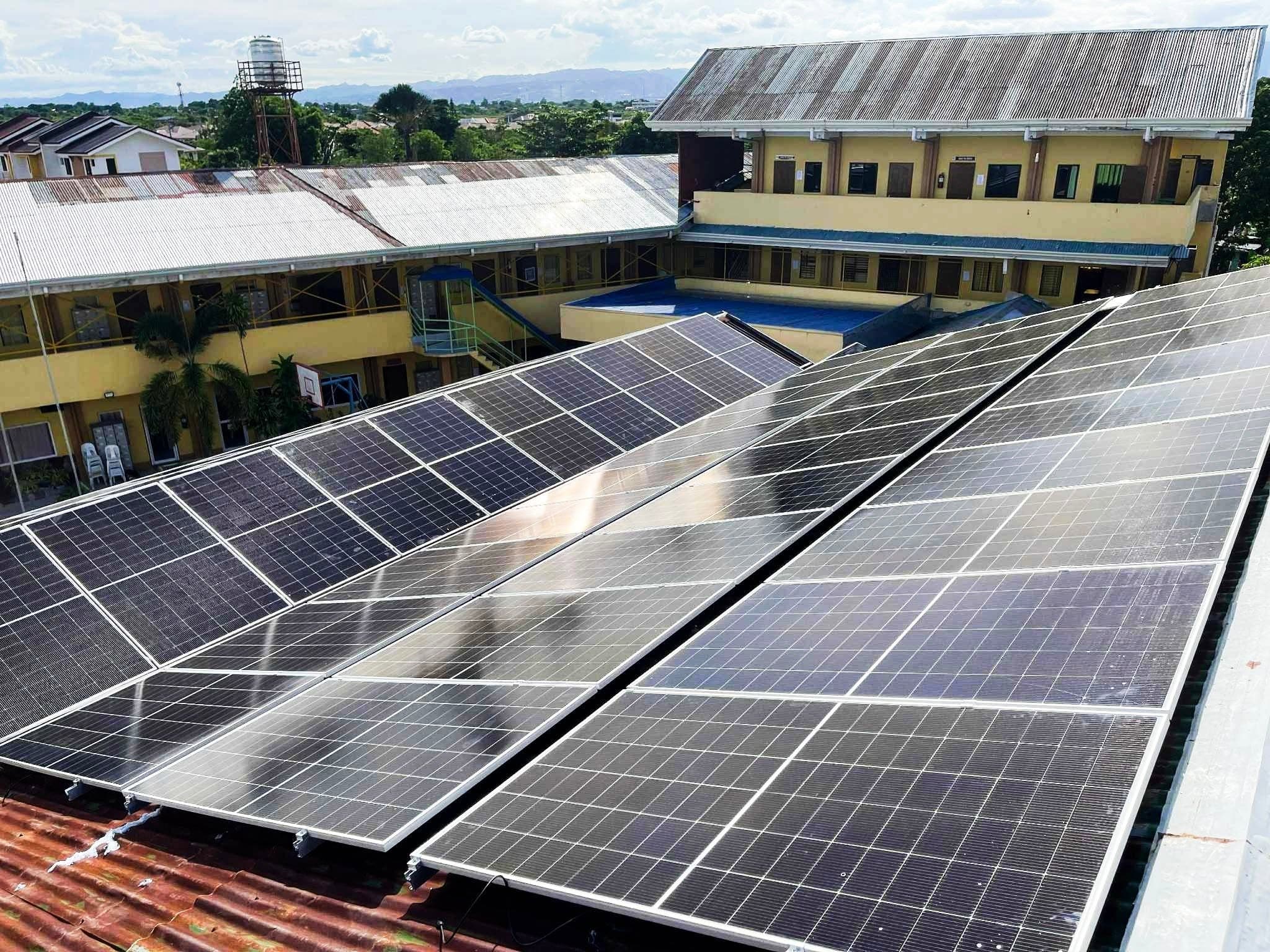 50kW  Solar System in San Roque Child Development School Montessori