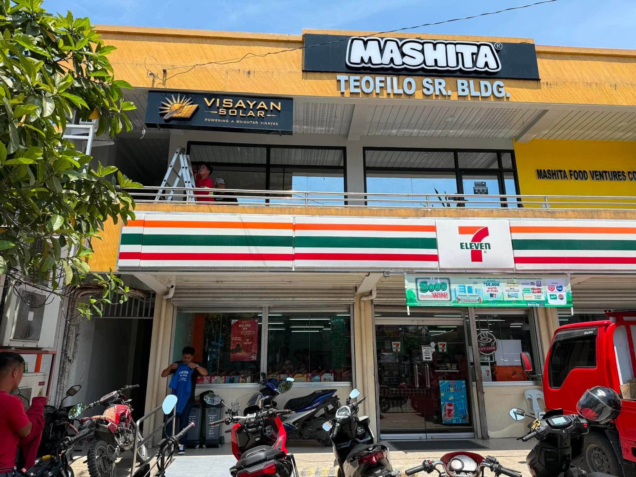 Visayan Solar's Leyte branch office in Bato